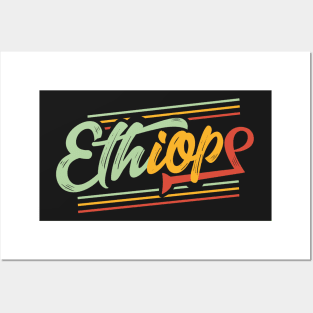 Ethiopian Fashion, Ethiopian Tees. Posters and Art